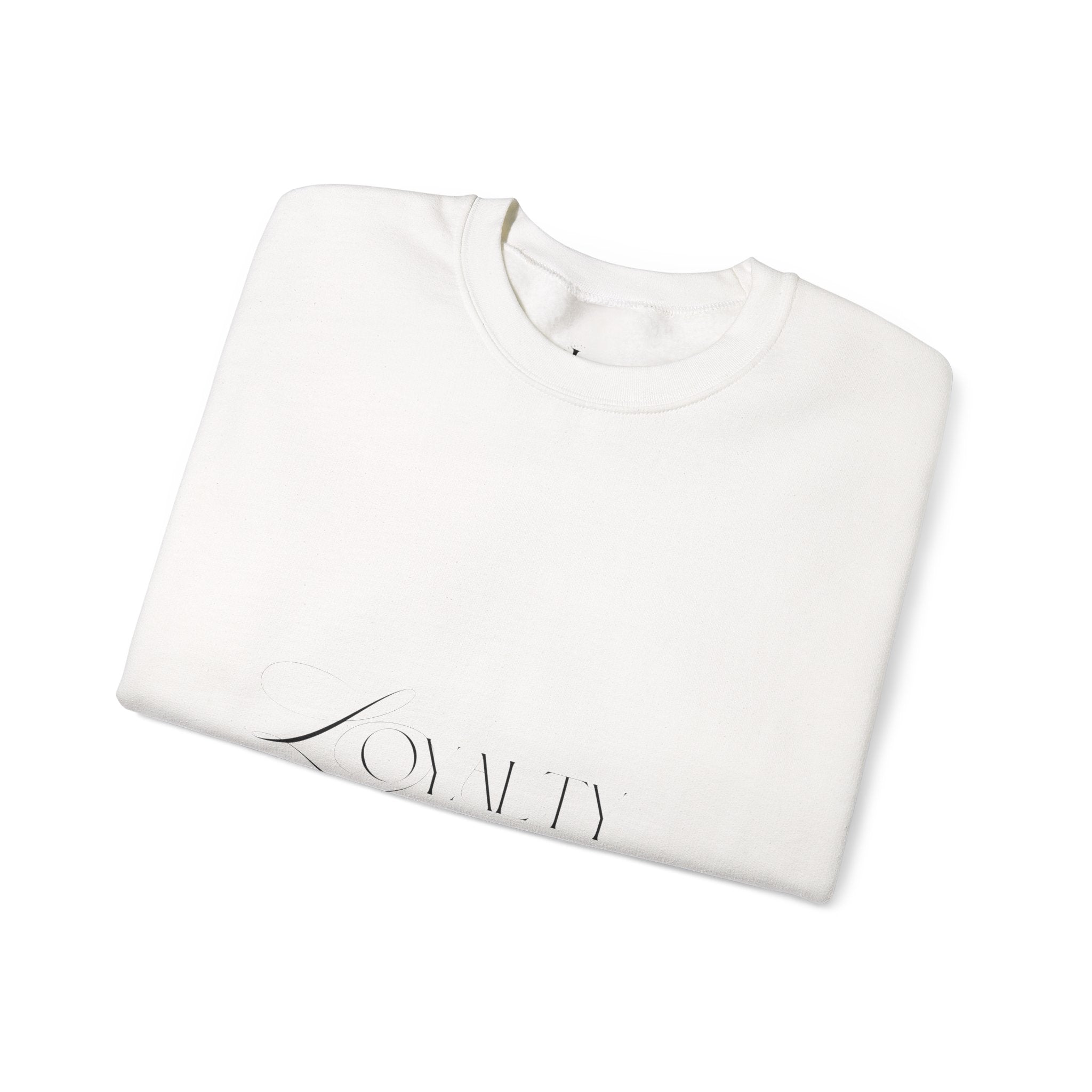 Cursive Loyalty Sweatshirt